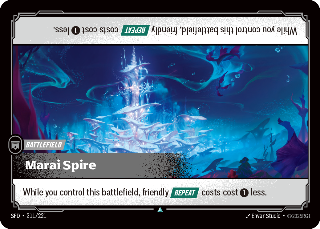 Marai Spire — Uncommon SFD-211, carta Riftbound