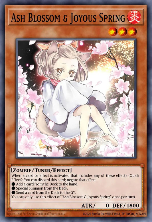 Ash Blossom & Joyous Spring * Ultimate Rara * RA04-EN025