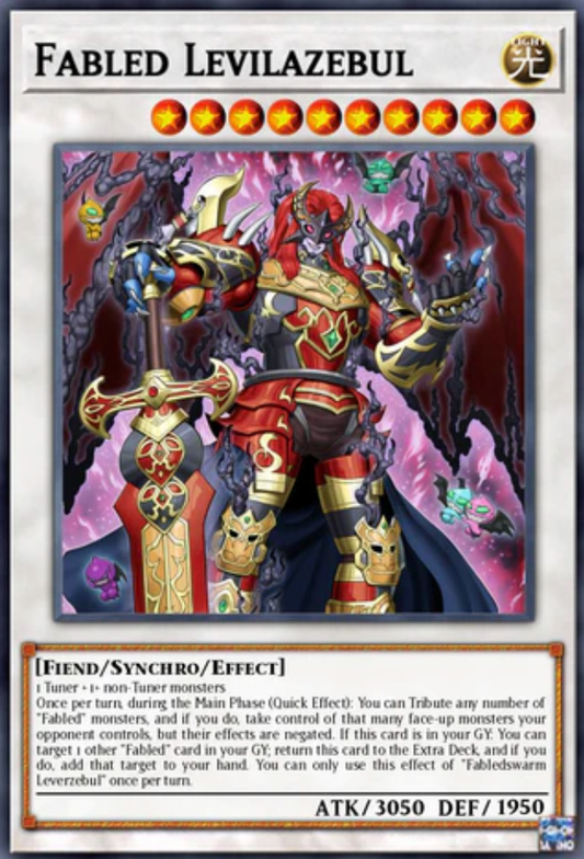 Fabled Levilazebul * Secret Rare * BLMM-EN014