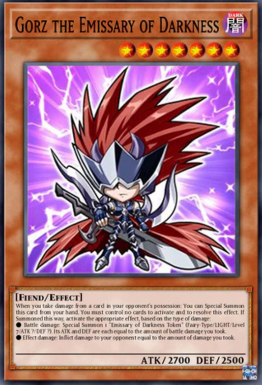 Gorz the Emissary of Darkness * Secret Rare * BLMM-EN005