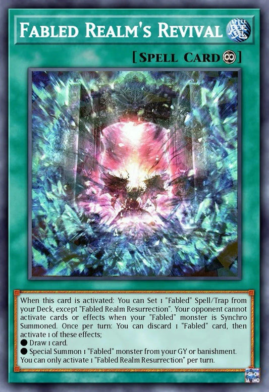 Fabled Realm's Revival * Ultra Rare * BLMM-EN015